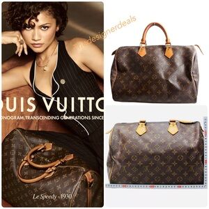 Louis Vuitton Monogram Speedy 35 Handbag